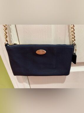 Coach Pebbled Leather Quinn Crossbody